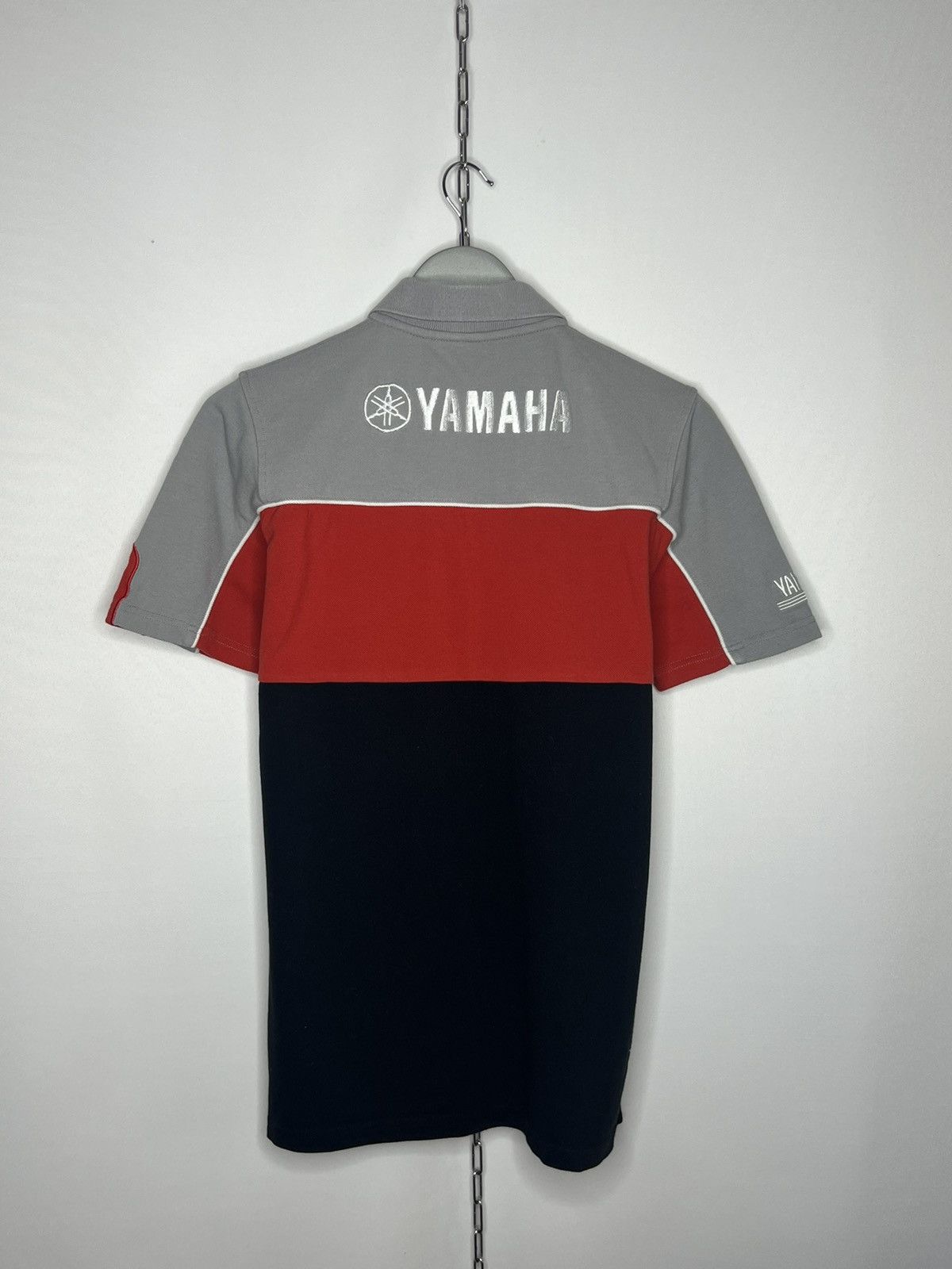 Vintage × Yamaha 🏎️Vintage Yamaha Racing Big Logo Polo Shirt Short Sleeve 🏎️ Size US M / EU 48-50 / 2 - 3 Thumbnail