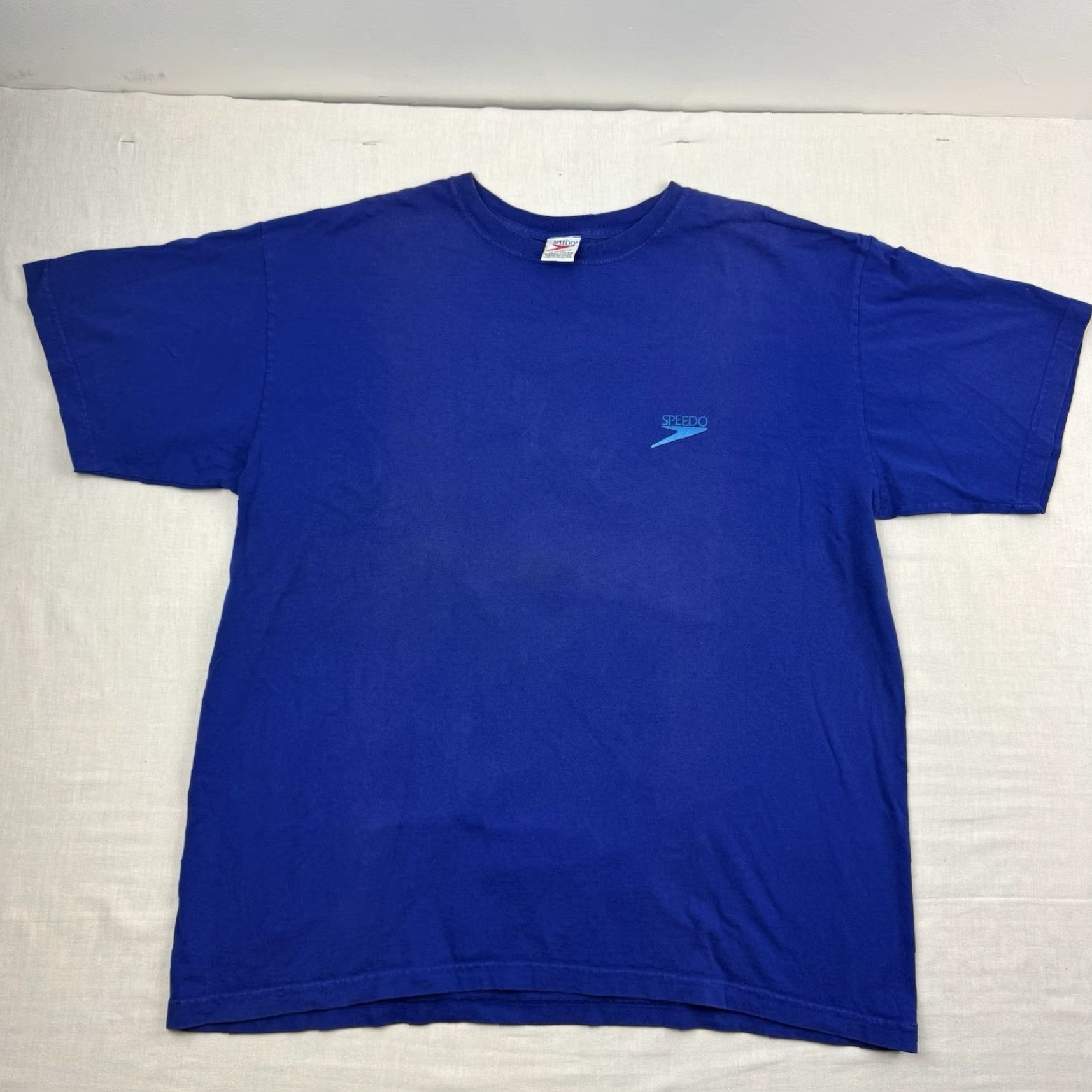 Speedo VINTAGE Speedo T-Shirt Adult XL Blue Ocean Nature Beach 90s Y2K Size US XL / EU 56 / 4 - 5 Thumbnail