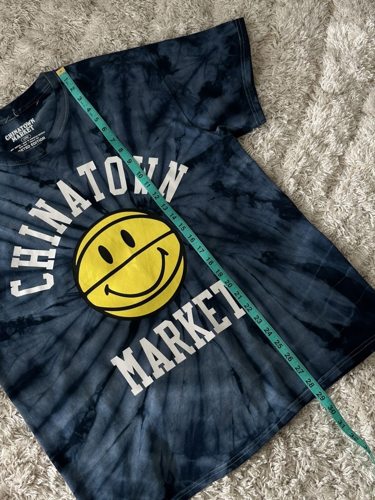 Market Chinatown Market Tie-Dye Smiley Rare Arc Logo Tee Mens Large Size US L / EU 52-54 / 3 - 2 Thumbnail