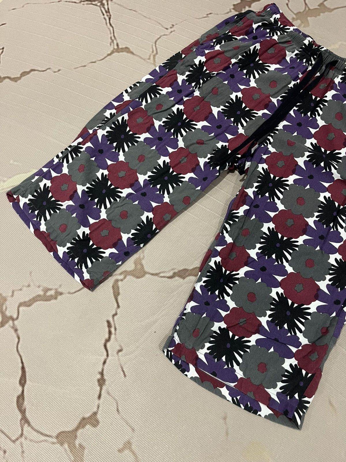 Uniqlo Uniqlo x SOU SOU Floral Cropped Pants Size 27" / US 4 / IT 40 - 3 Thumbnail