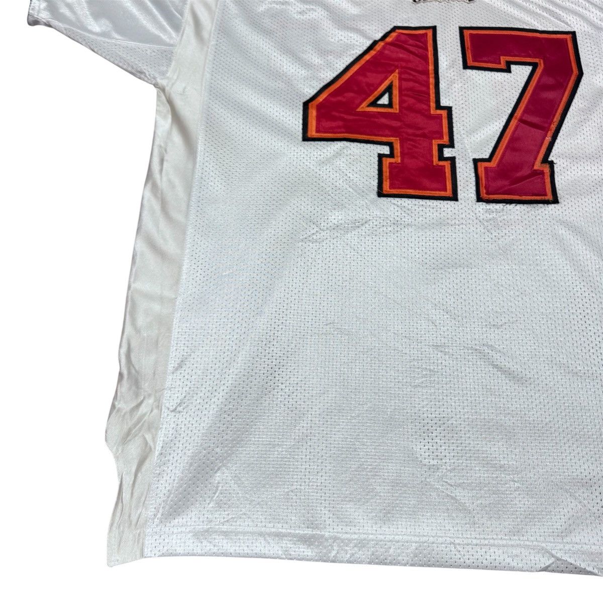 NFL John Lynch Reebok Tampa Bay Buccaneers Jersey 2002 On Field Size US XXL / EU 58 / 5 - 7 Thumbnail