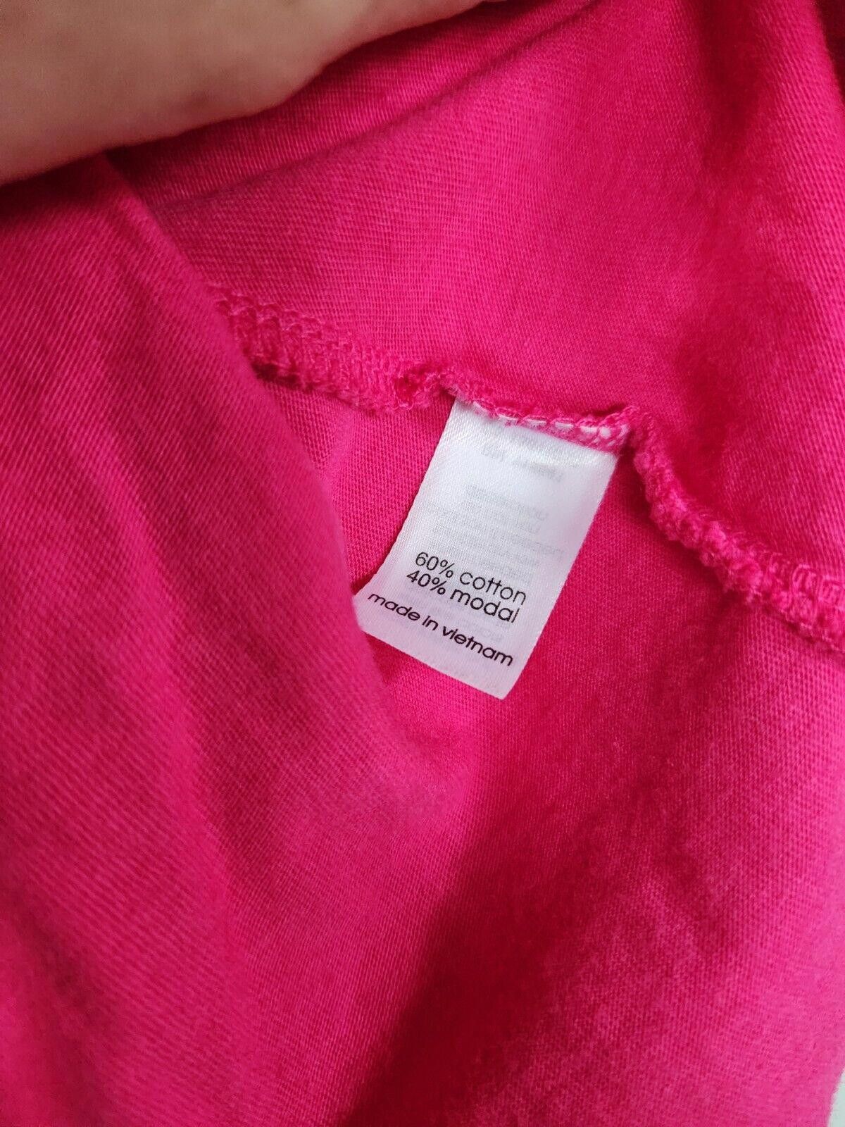 Designer Lane Bryant Fun And Flirty Top 22/24 3x Plus Pink Size 3XL / US 20-22 - 3 Thumbnail