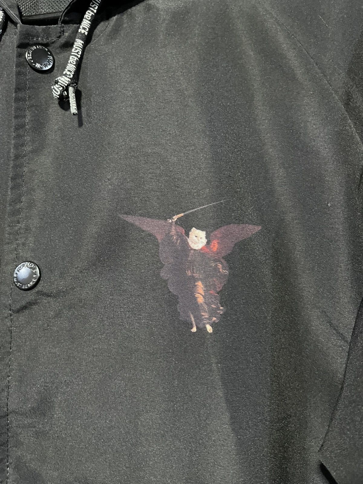 RIPNDIP Ripndip flaming windbreaker Size US M / EU 48-50 / 2 - 2 Thumbnail
