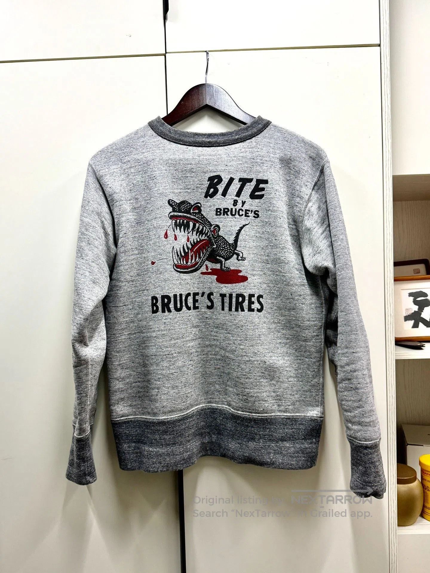 Freewheelers FREEWHEELERS Bruce's Tires Alligator Print Sweatshirt. Size US M / EU 48-50 / 2 - 2 Thumbnail