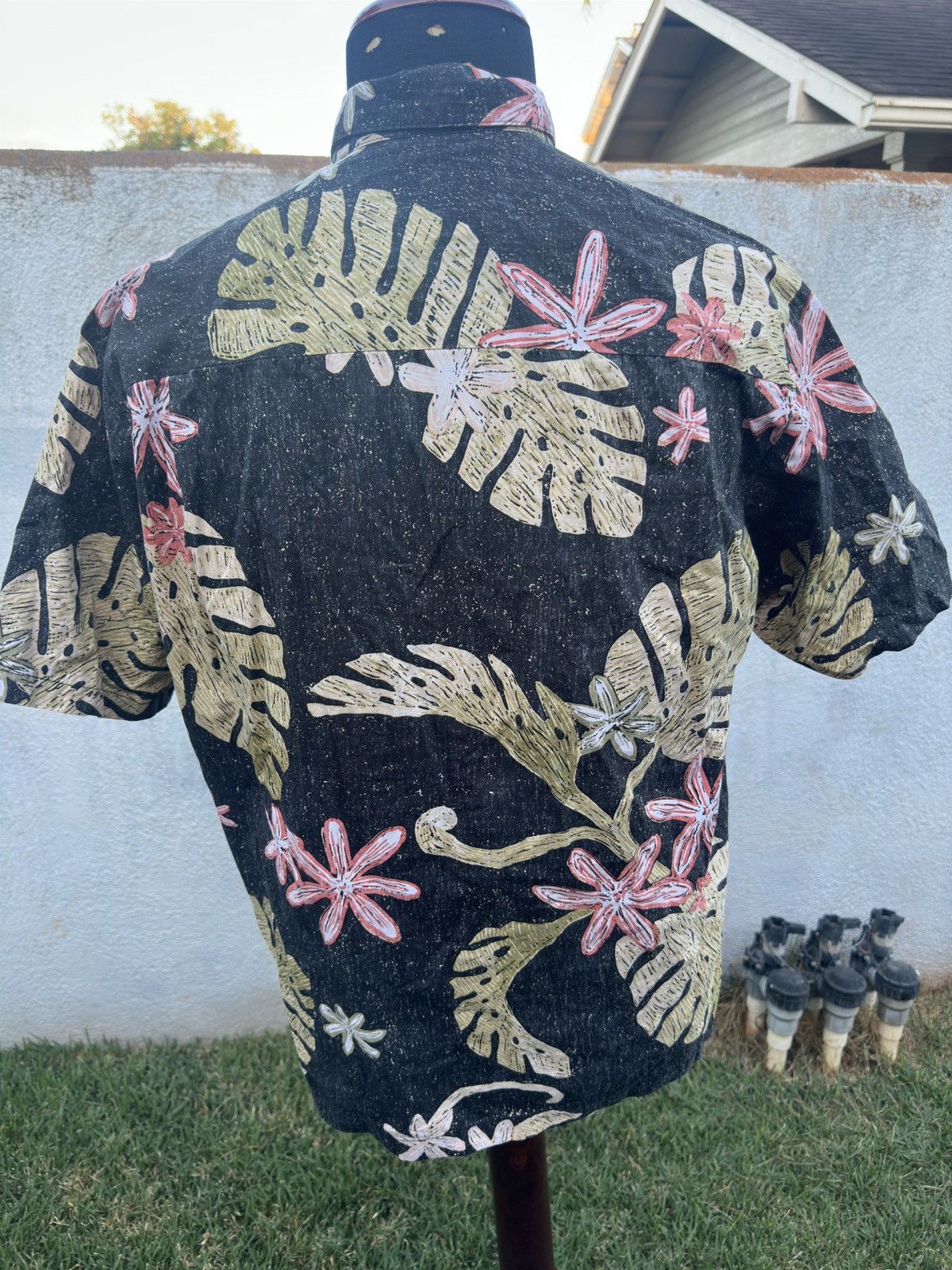 Other PreOwned Kahala Black Hawaiian Print Full Button Men's M Size US M / EU 48-50 / 2 - 2 Thumbnail