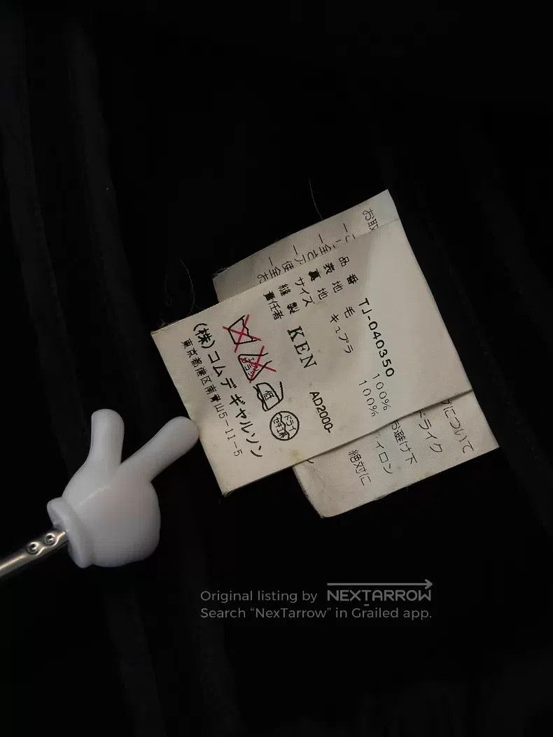 Comme des Garcons Comme des Garcons size F Collarless Multiwear Wool Blazer Size S / US 4 / IT 40 - 7 Thumbnail