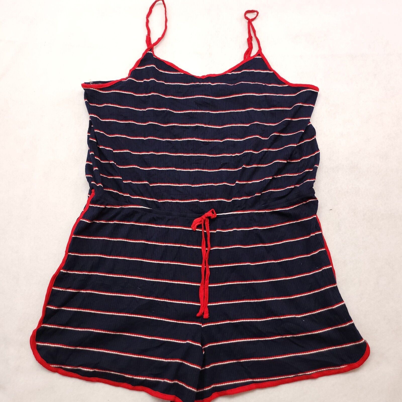 Mossimo Mossimo Casual Sleeveless One Piece Women Size 2XL Blue Red Size XXL / US 16-18 / IT 52-54 - 2 Thumbnail