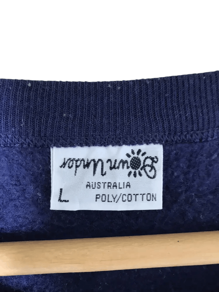 Vintage Vintage 80's Down Under Australia Sweatshirts Size US L / EU 52-54 / 3 - 7 Thumbnail