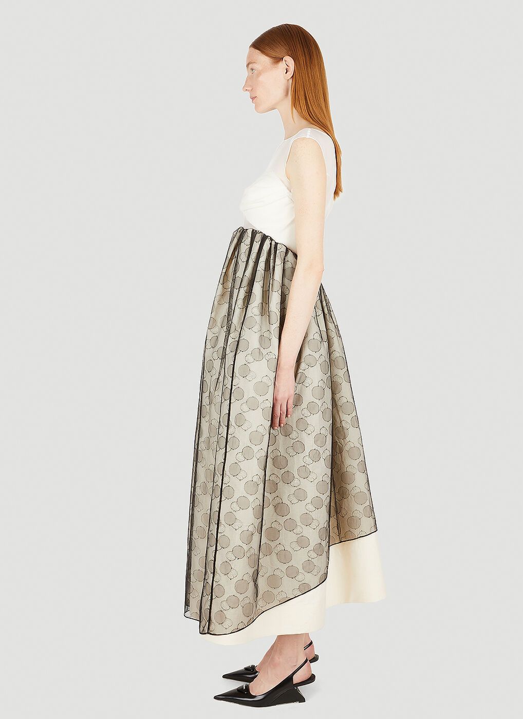 Maison Margiela o1y0625 Maxi Dress in Multicolor Size S / US 4 / IT 40 - 3 Thumbnail