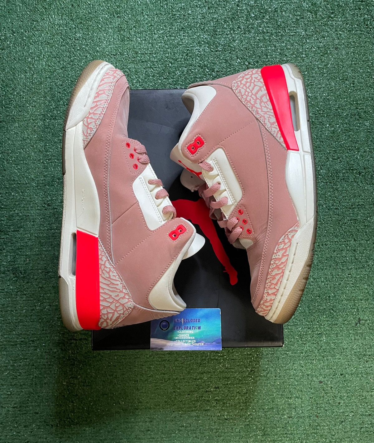 Jordan Brand Air Jordan 3 rust pink size 10men/11.5women Size US 10 / EU 43 - 3 Thumbnail