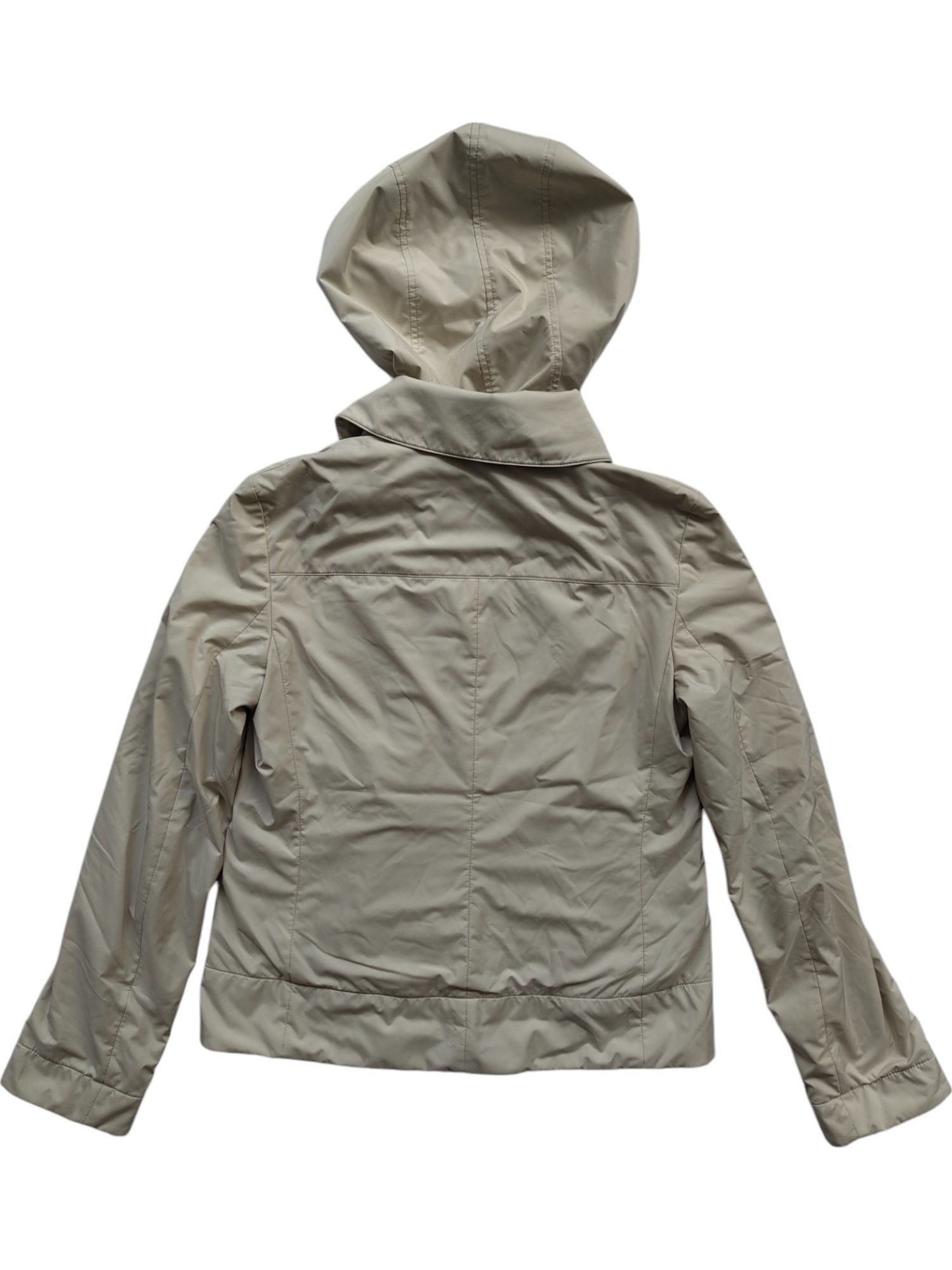 Loro Piana Beige Storm System Lightweight Doublet Breasted Jacket Size XS / US 0-2 / IT 36-38 - 2 Thumbnail