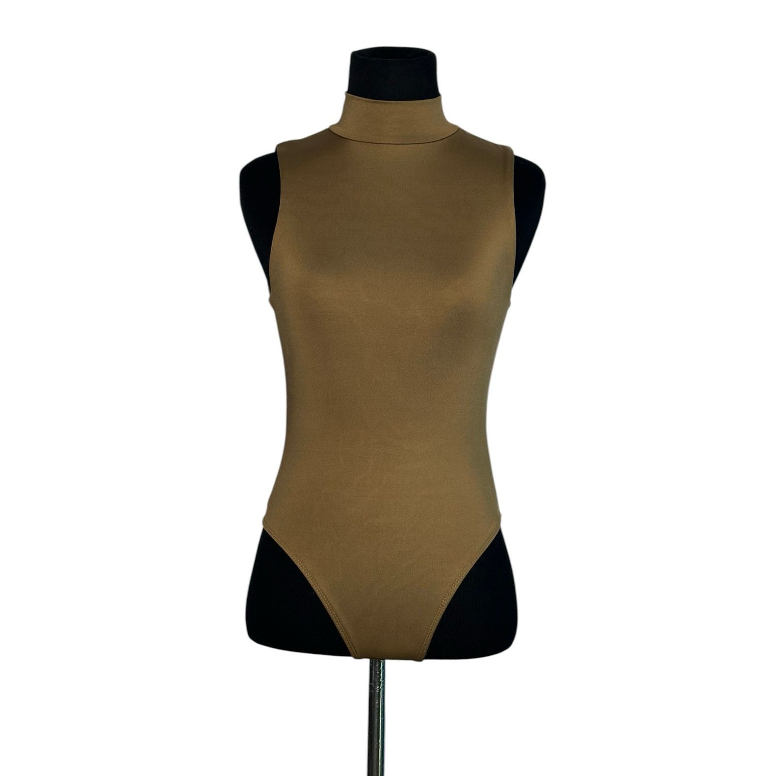 Forever 21 Forever 21 olive brown sleeveless bodysuit size Small Size S / US 4 / IT 40 - 13 Thumbnail