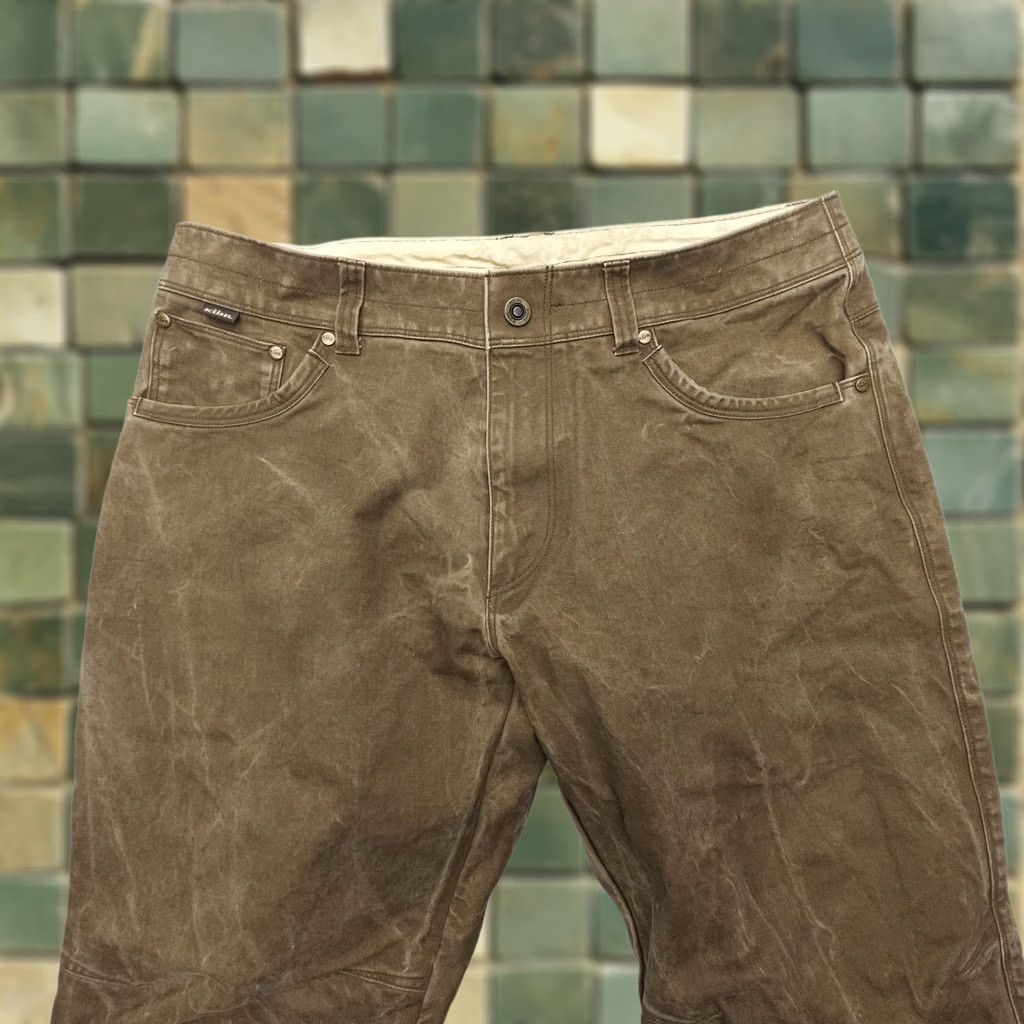 Vintage Kuhl Rydr Pants Mens 34 x 30 Canvas Twill Brown 5-Pocket Straight Regular Vintage? No Size US 34 / EU 50 - 1 Thumbnail