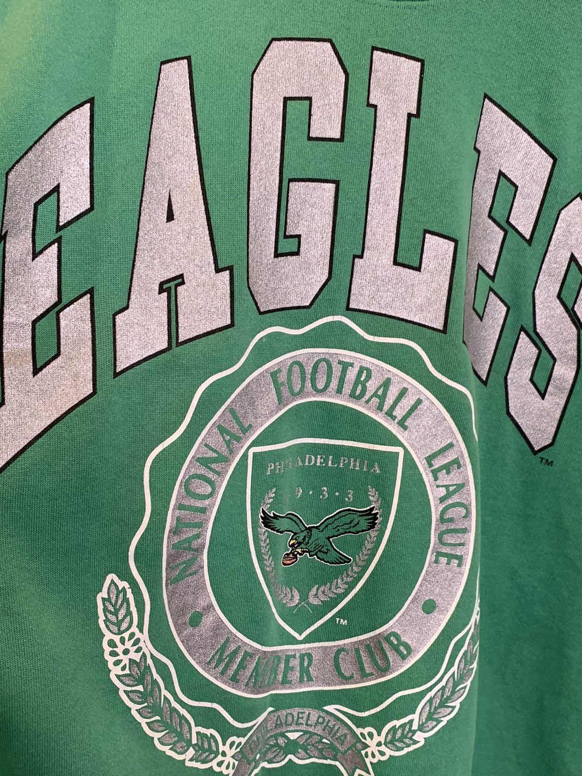 NFL × Nutmeg *RARE* Vintage Philadelphia Eagles Nutmeg NFL USA Sweatshirt Size US L / EU 52-54 / 3 - 5 Thumbnail