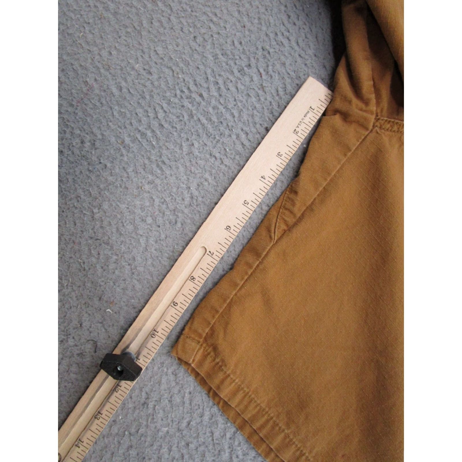 Wrangler VINTAGE Wrangler RIPSTOP Canvas Shorts Cargo Utility Beige Workwear Size 42 Wrangler Logo Zipper Pockets Size US 42 / EU 58 - 5 Thumbnail