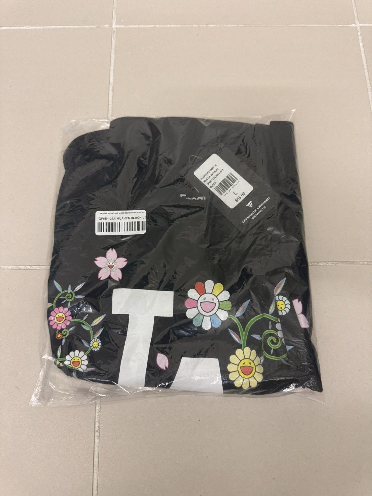 MLB × Takashi Murakami Dodgers Murakami Pullover Hoodie Fanatics Black Size Large Size US L / EU 52-54 / 3 - 1 Thumbnail