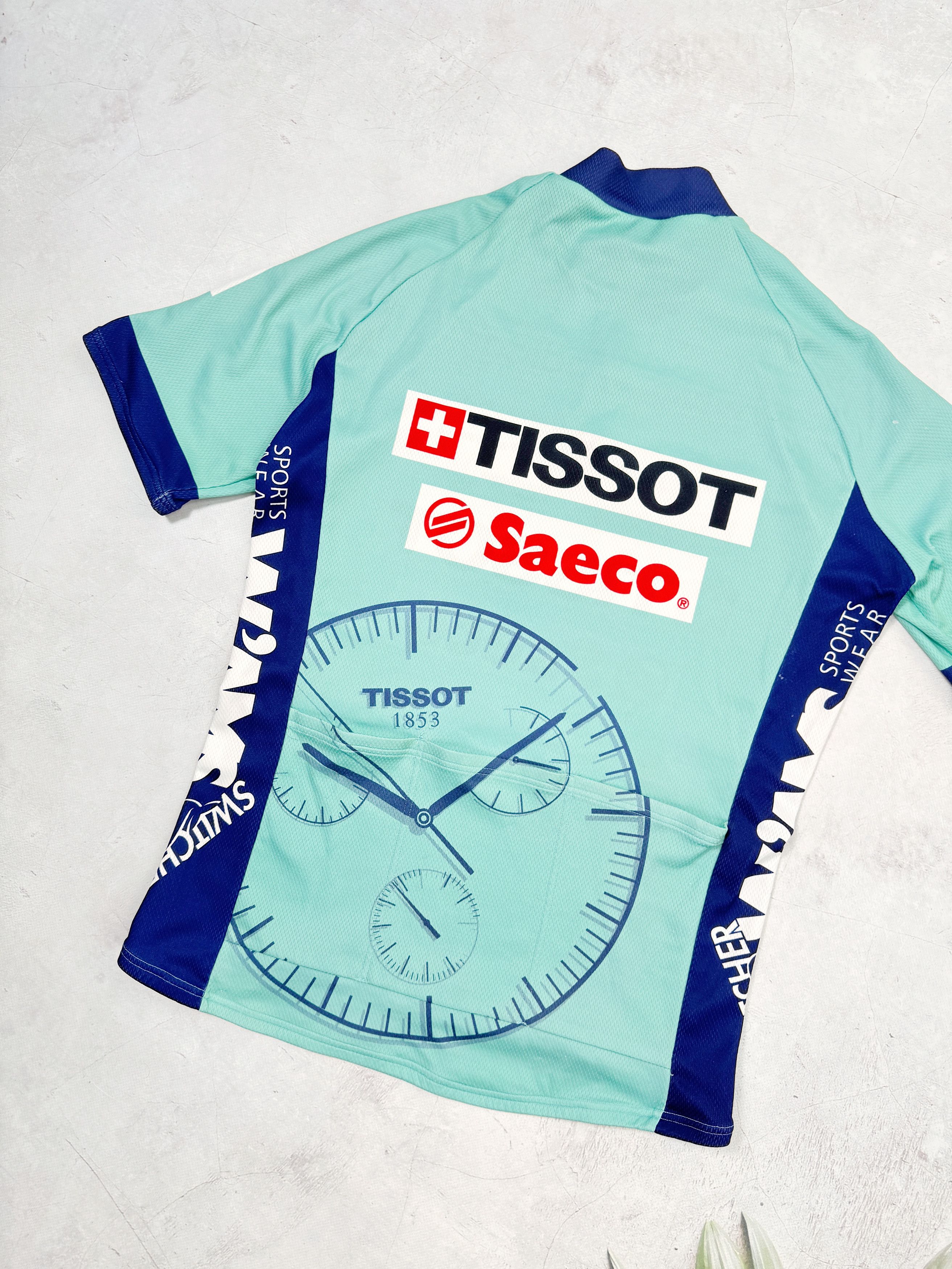 Vintage Vintage Wams Cycling Jersey Saeco Tissot Adidas Size US M / EU 48-50 / 2 - 9 Thumbnail
