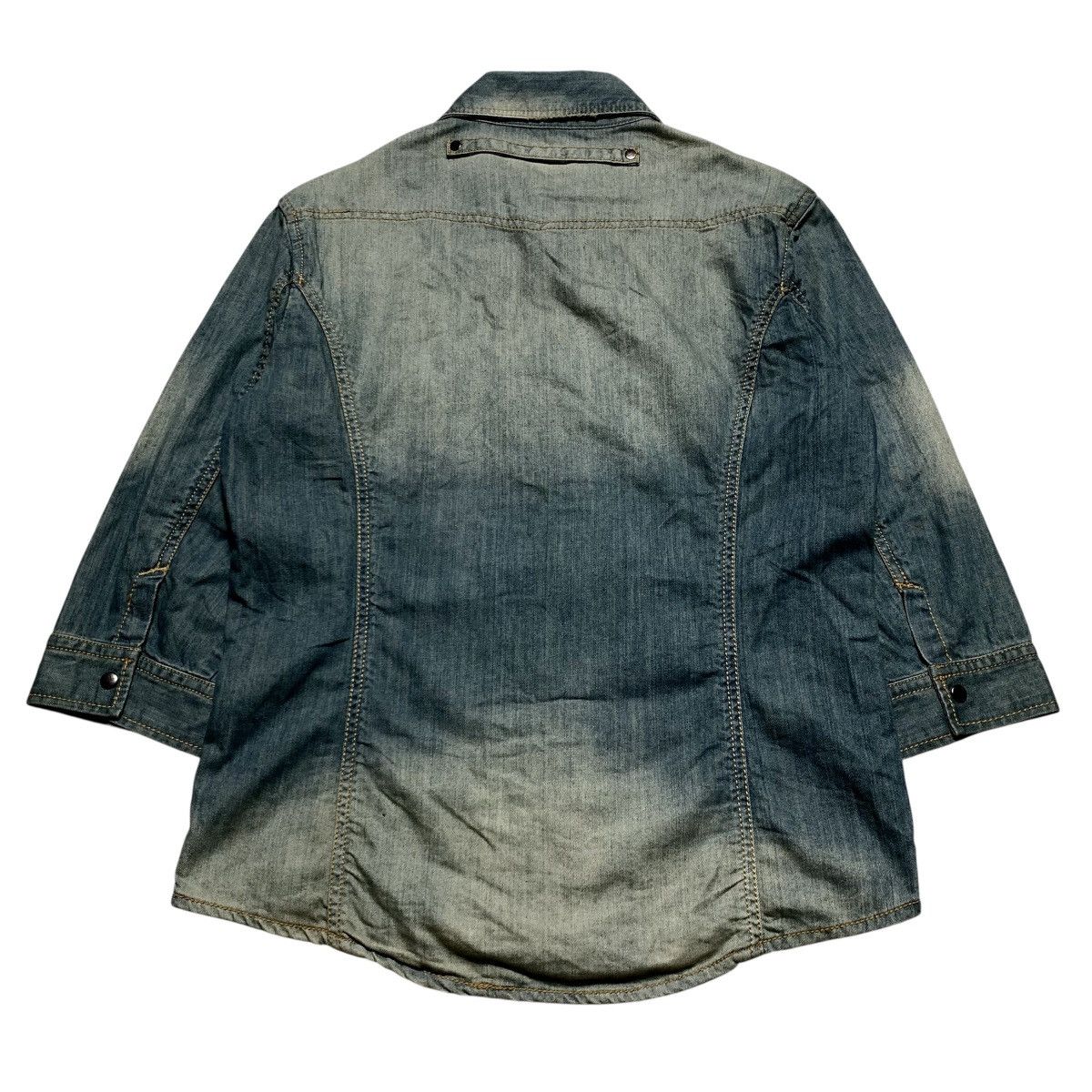 Japanese Brand Vtg Tornado Mart Rool Up Shirt Japanese Brand Size US L / EU 52-54 / 3 - 8 Thumbnail