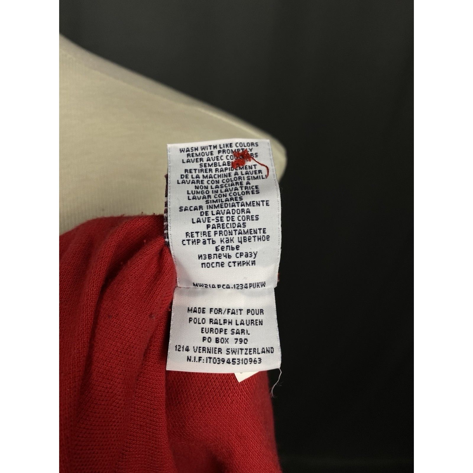 Polo Ralph Lauren Polo by Ralph Lauren Big Logo Vintage Men's Red Collared Pol Size US L / EU 52-54 / 3 - 13 Thumbnail
