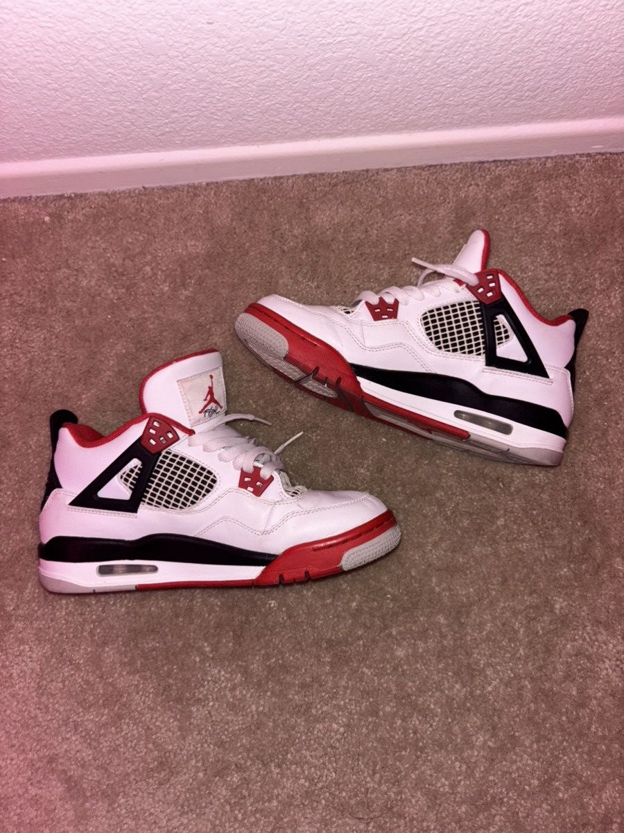 Jordan Brand AIR JORDAN 4 FIRE RED (2020) Size US 7 / EU 40 - 2 Thumbnail