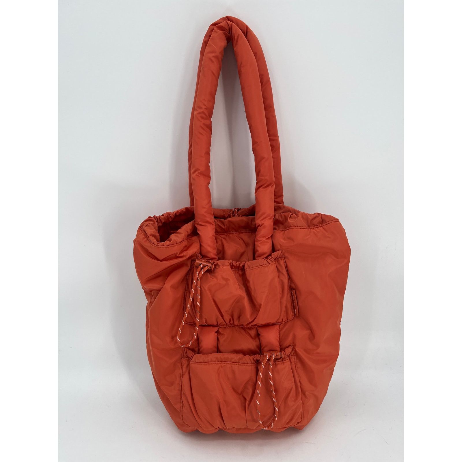 Dagne Dover Kal Drawstring Tote Bag Coyote Orange Travel, Women's