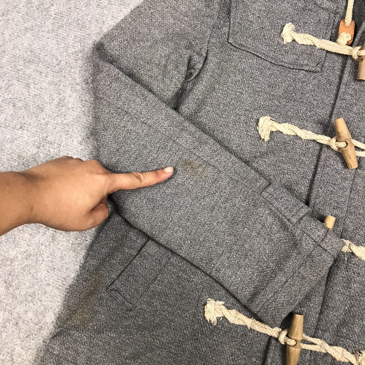 BIGI BIGI BRAND DUFFLE COAT Size US S / EU 44-46 / 1 - 6 Thumbnail