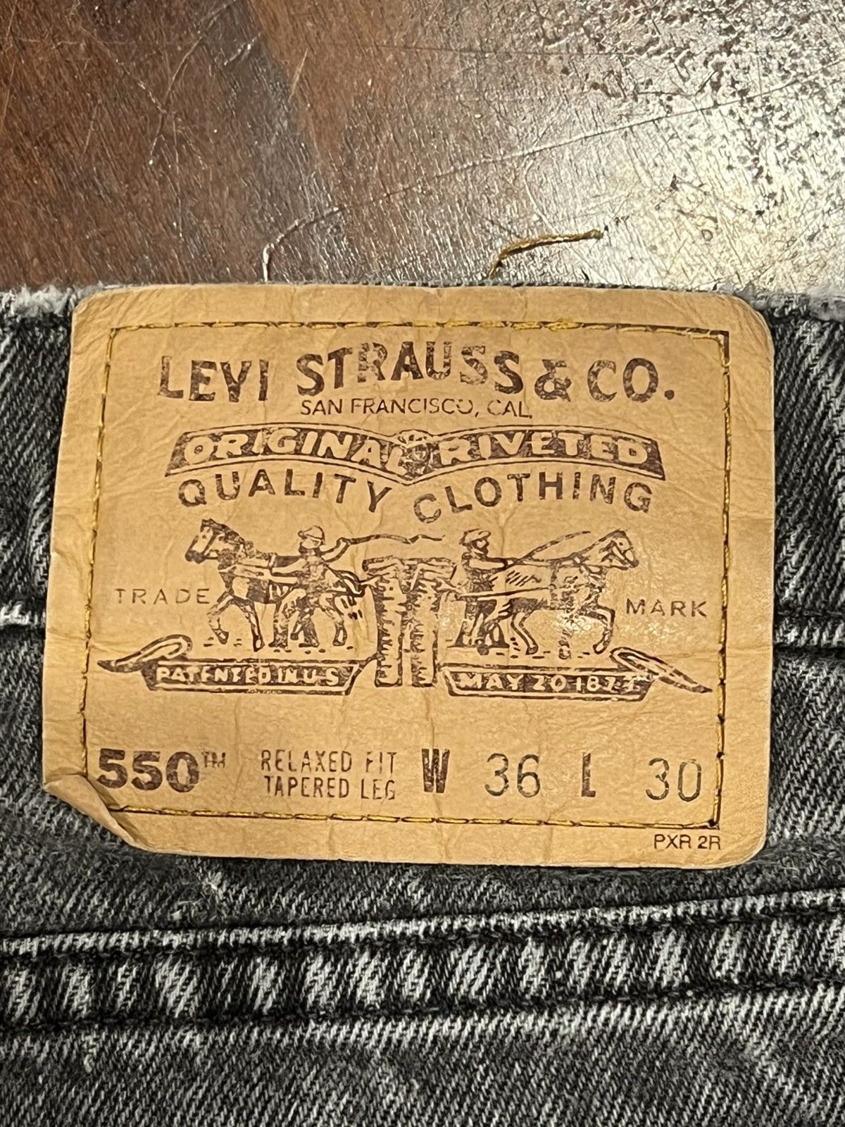 Levi's Vintage Orange Tab 550 Levis Size US 36 / EU 52 - 3 Thumbnail