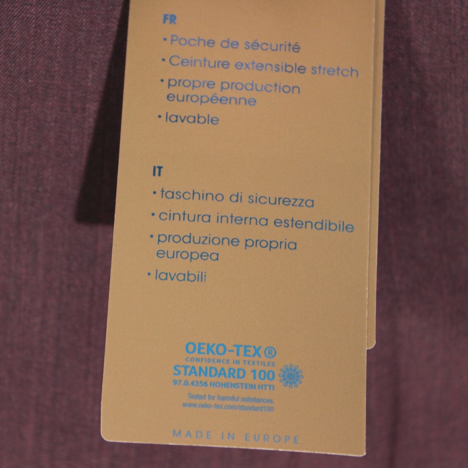 Meyer New with tags Dress Pants Size 32 US In Purple