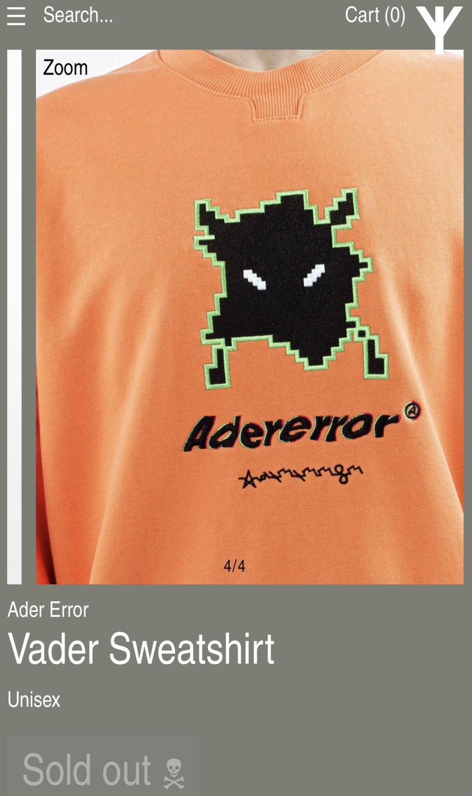 Ader Error s20’ Ader Error Sweatshirt Crewneck Acne Studios Style Size US M / EU 48-50 / 2 - 14 Thumbnail