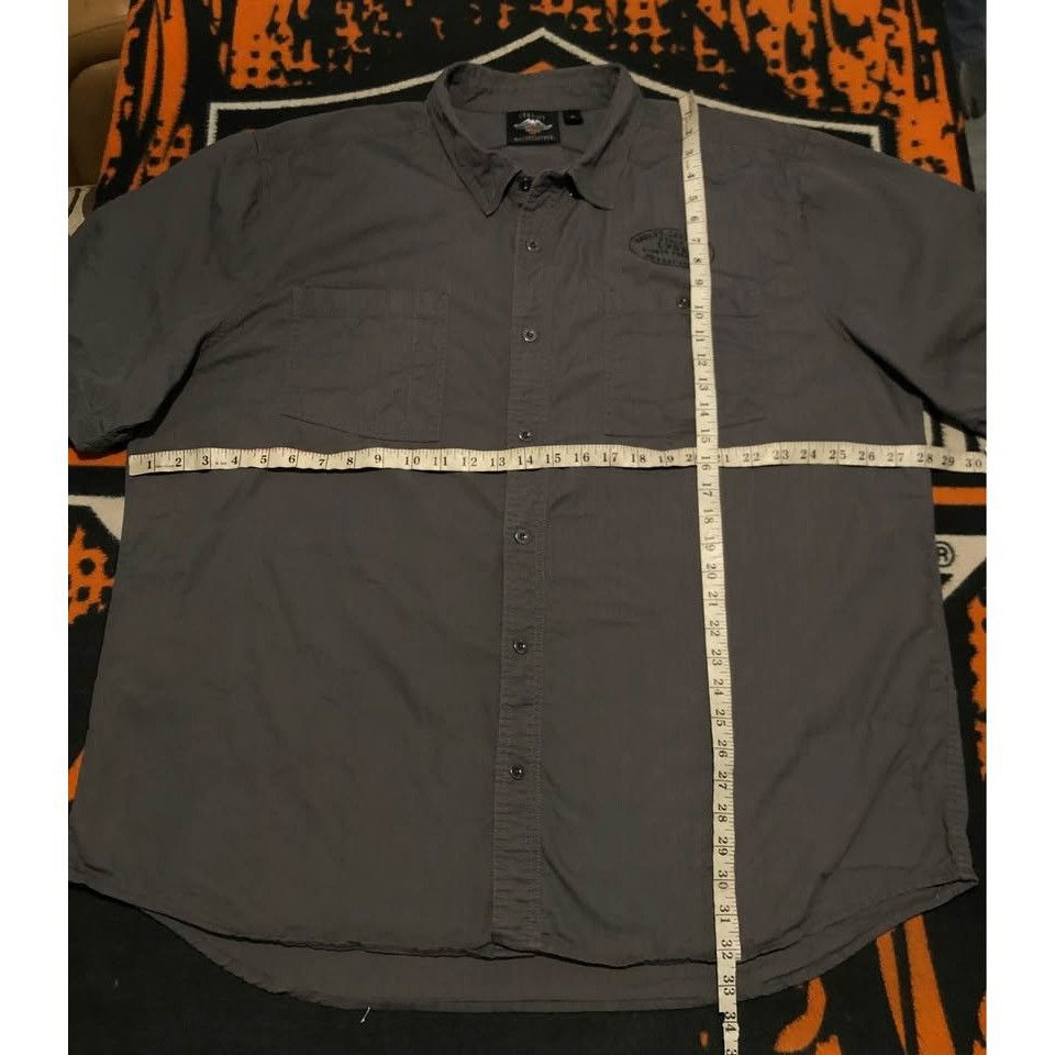 Harley Davidson Harley Davidson Casual Shirt 3XL Men, Metal Button Size US XXL / EU 58 / 5 - 6 Thumbnail
