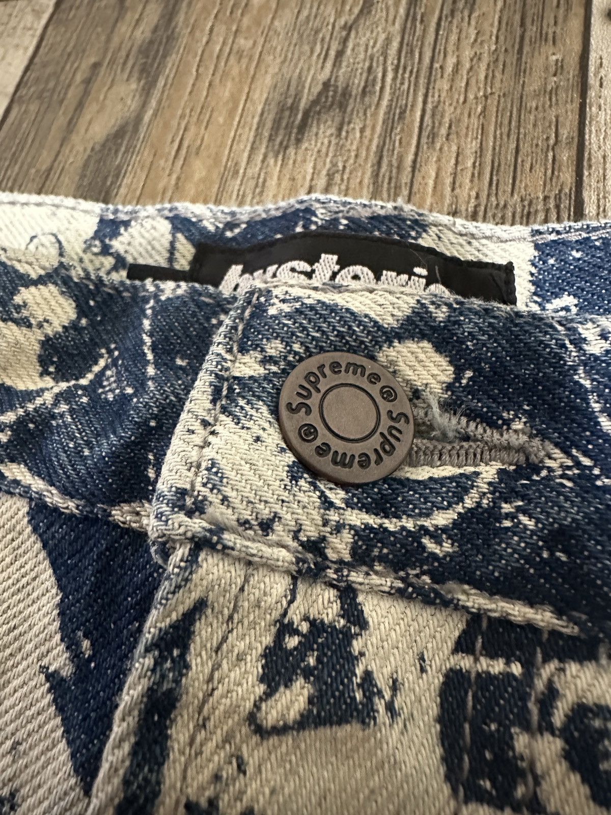 Hysteric Glamour × Supreme Supreme/Hysteric Glamour Cars Baggy Jeans Size US 36 / EU 52 - 3 Thumbnail