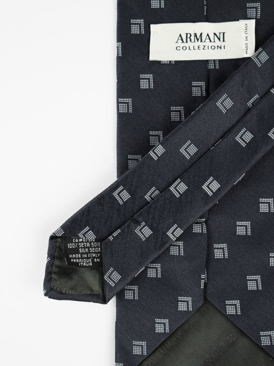 Armani × Armani Collezioni ARMANI COLLECTIONS Silk tie Size ONE SIZE - 4 Thumbnail