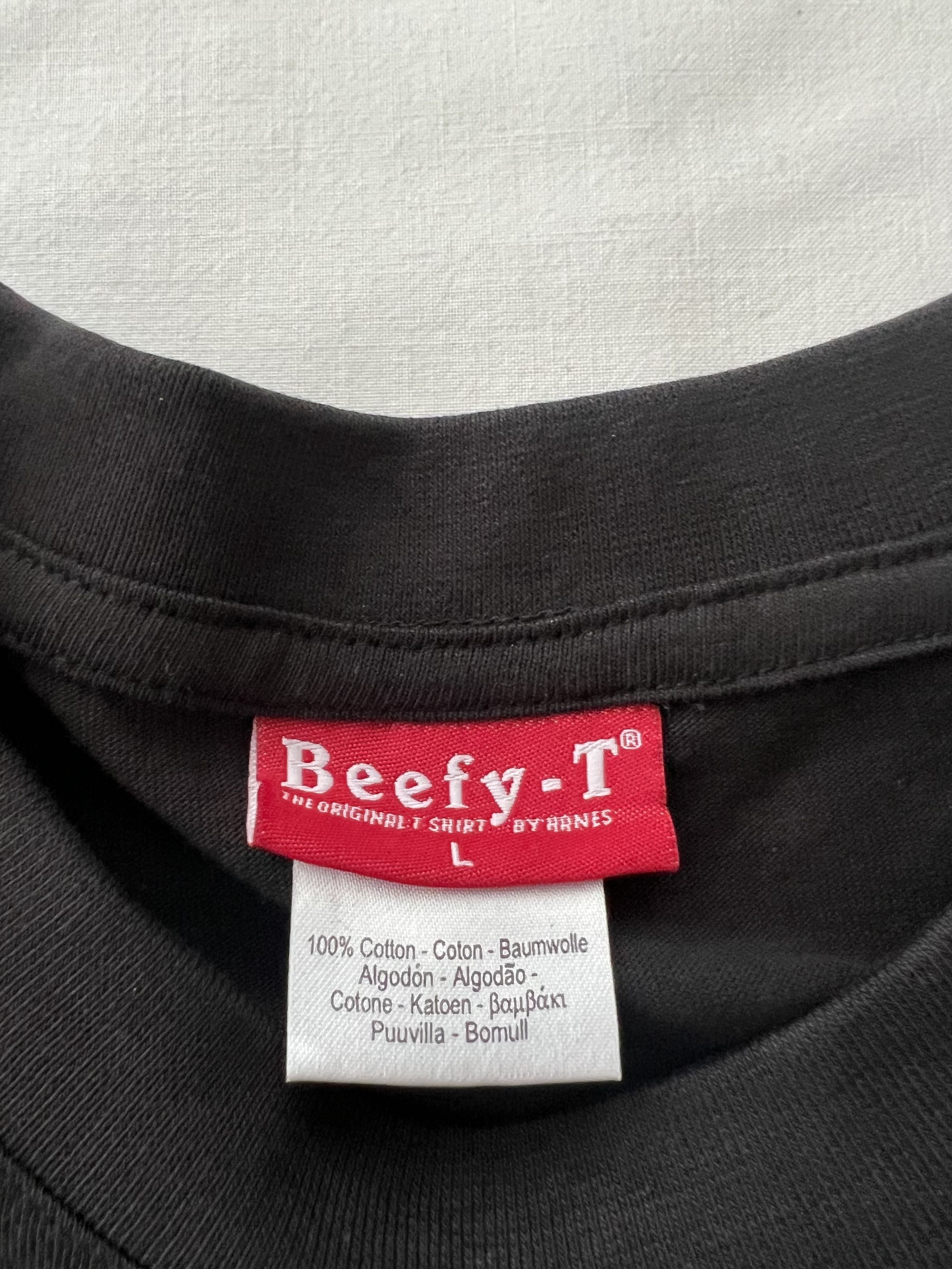 Apple Vintage 2000s Apple Bentall Centre Black T-shirt Size US L / EU 52-54 / 3 - 6 Thumbnail
