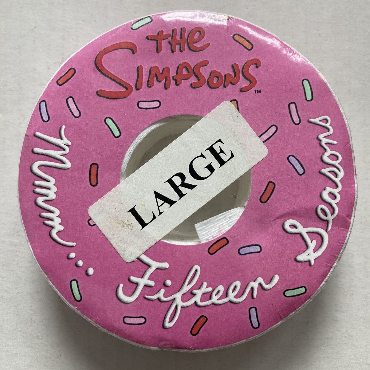 Other THE SIMPSONS DONUT SEASON 15 PROMO SHIRT 2003 GROENING HOMER Size US L / EU 52-54 / 3 - 1 Thumbnail
