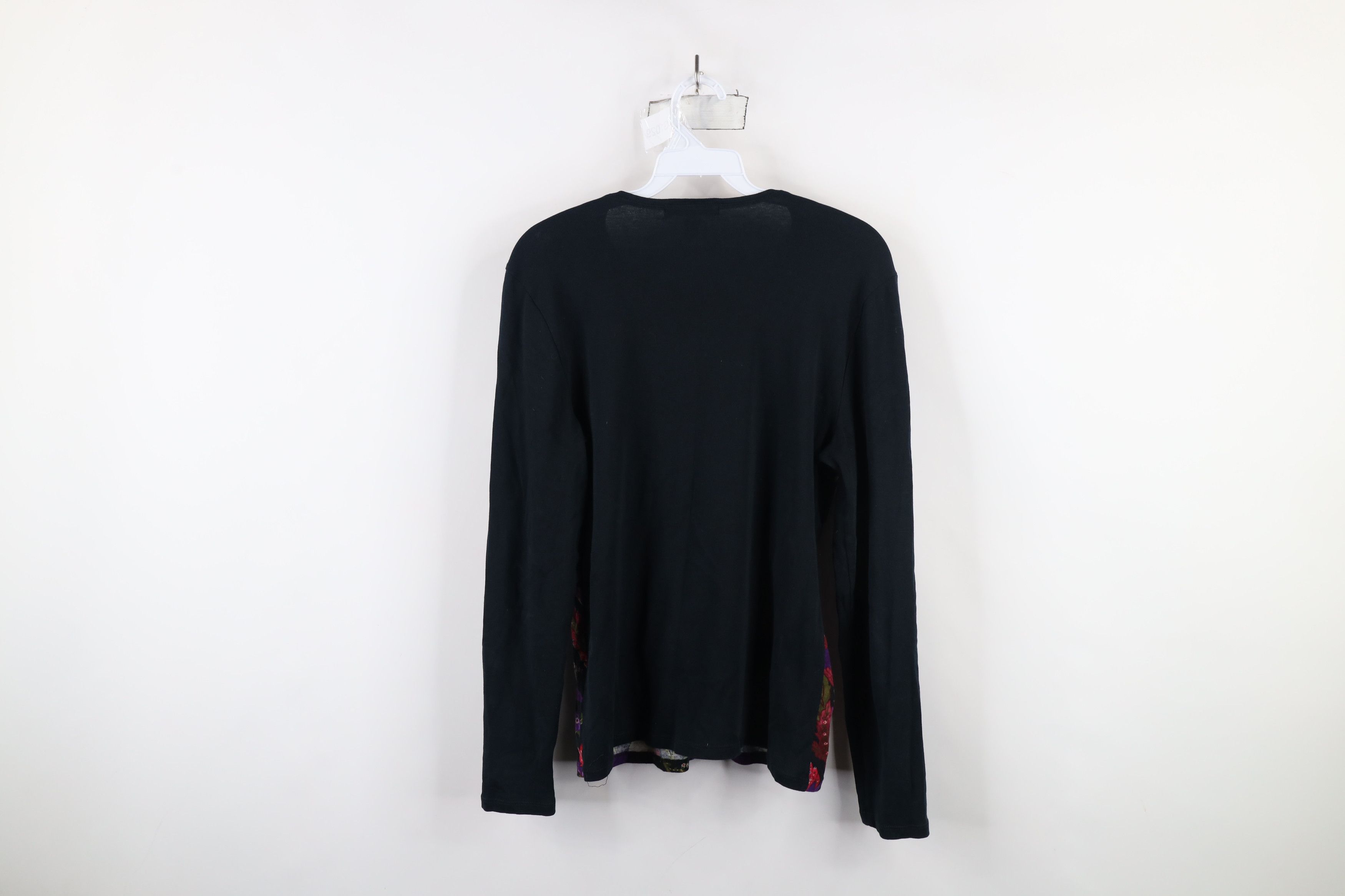 Ralph Lauren × Vintage Vintage 90s Ralph Lauren Cotton Knit Long Sleeve T-Shirt Size L / US 10 / IT 46 - 7 Thumbnail
