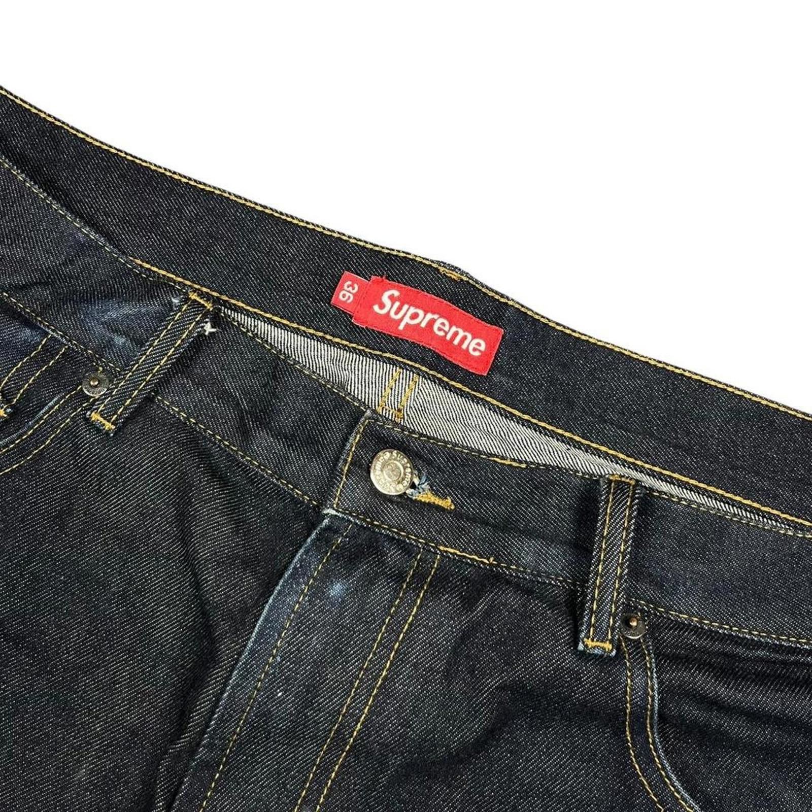 Supreme Raw Denim Jeans