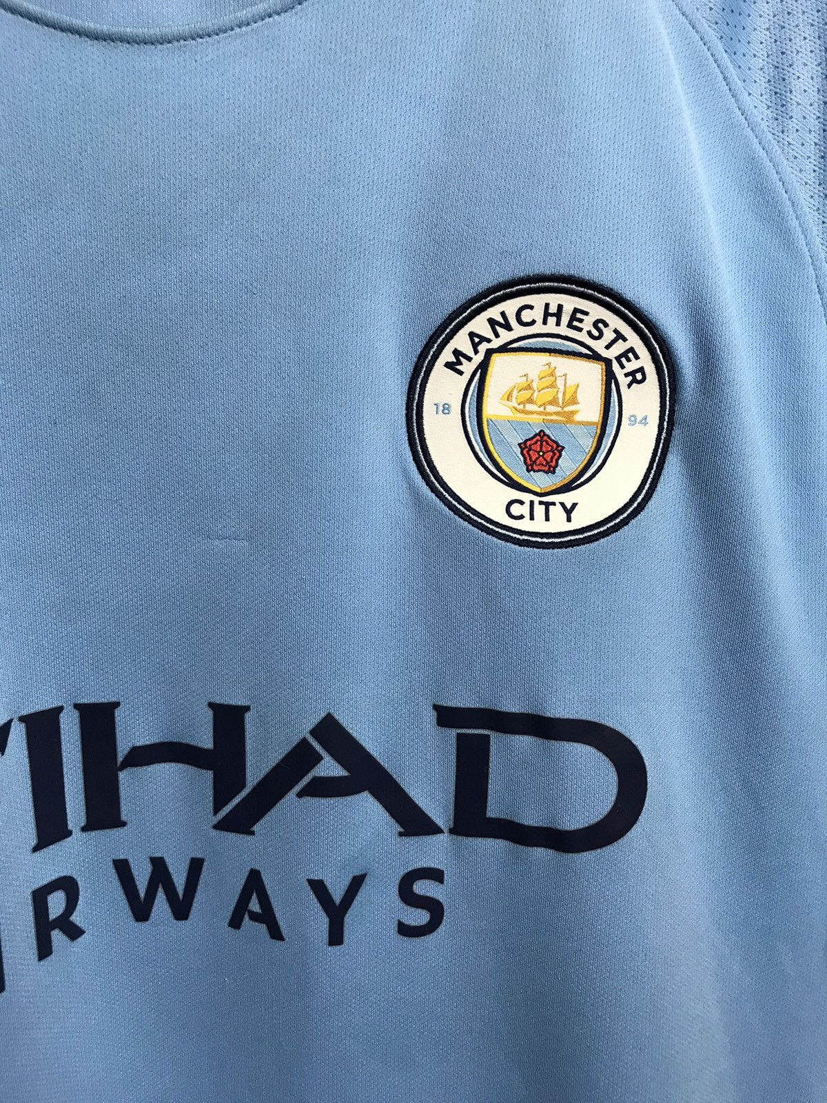 Nike Nike Manchester City Kun Aguero streetwear soccer jersey Size US XL / EU 56 / 4 - 4 Thumbnail