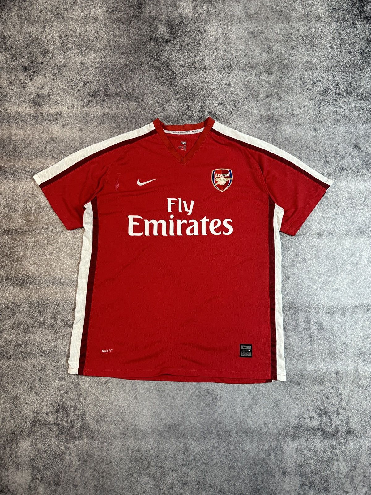 Nike × Vintage Vintage Nike Arsenal Soccer Jersey Blokecore Rare XL Size US XL / EU 56 / 4 - 1 Thumbnail