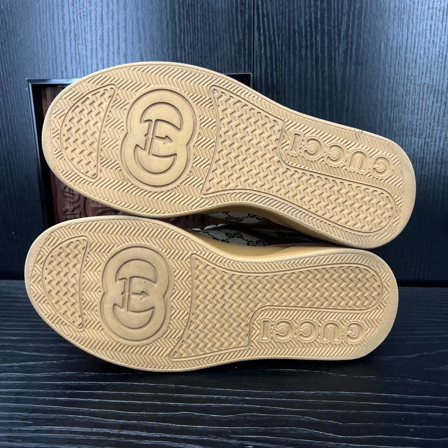 Gucci Gucci Cookie Sneakers Brown 38.5 Mint Condition Size US 8.5 / IT 38.5 - 2 Thumbnail
