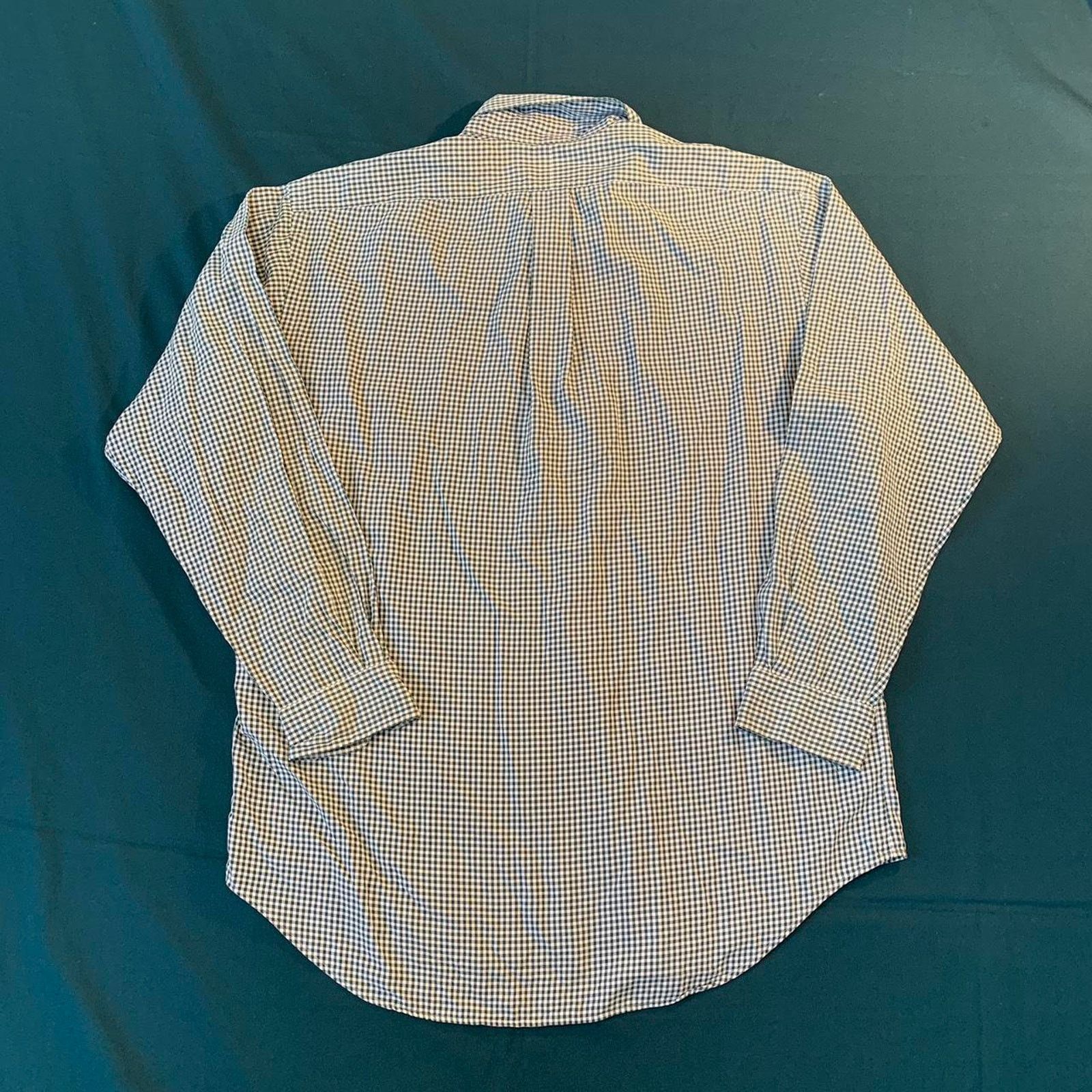 Ralph Lauren Ralph Lauren Green Gingham Button Down Shirt Size US M / EU 48-50 / 2 - 3 Thumbnail