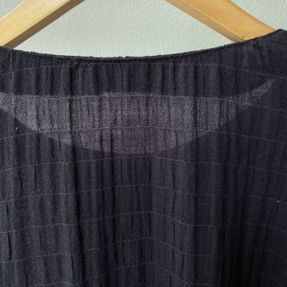 Dior Christian Dior Purple Ruched Button-Up Blouse Size M / US 6-8 / IT 42-44 - 9 Thumbnail