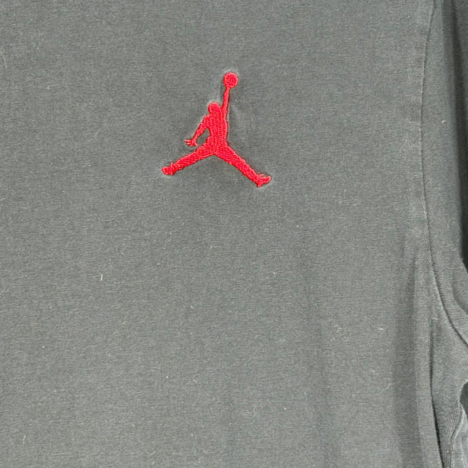 Jordan Brand Jordan Brand Black T-Shirt with Red Jumpman Logo XL Size US XL / EU 56 / 4 - 3 Thumbnail