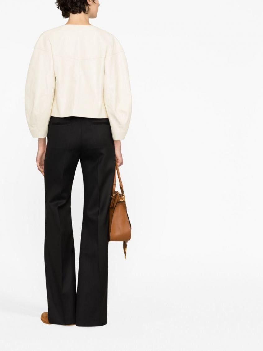 Chloe o1loc1c0625 Trousers in Black Size 27" / US 4 / IT 40 - 2 Thumbnail