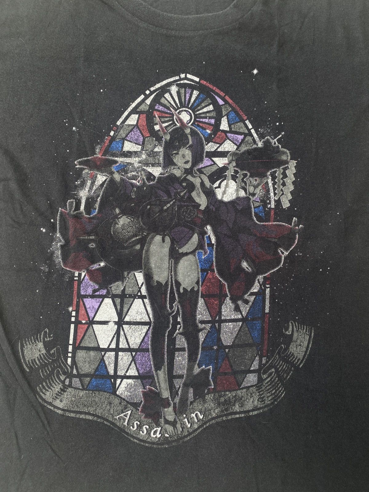 Anime Vintage FGO Shuten Douji Anime Tee – Assassin Graphic Size US M / EU 48-50 / 2 - 3 Thumbnail