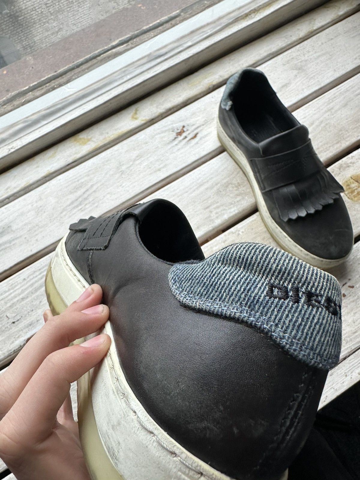 Diesel × If Six Was Nine 🚨DIESEL AVANT GARDE SHOES WMN MOCCASINS IFSIXWASNINE STYLE Size US 9 / IT 39 - 7 Thumbnail