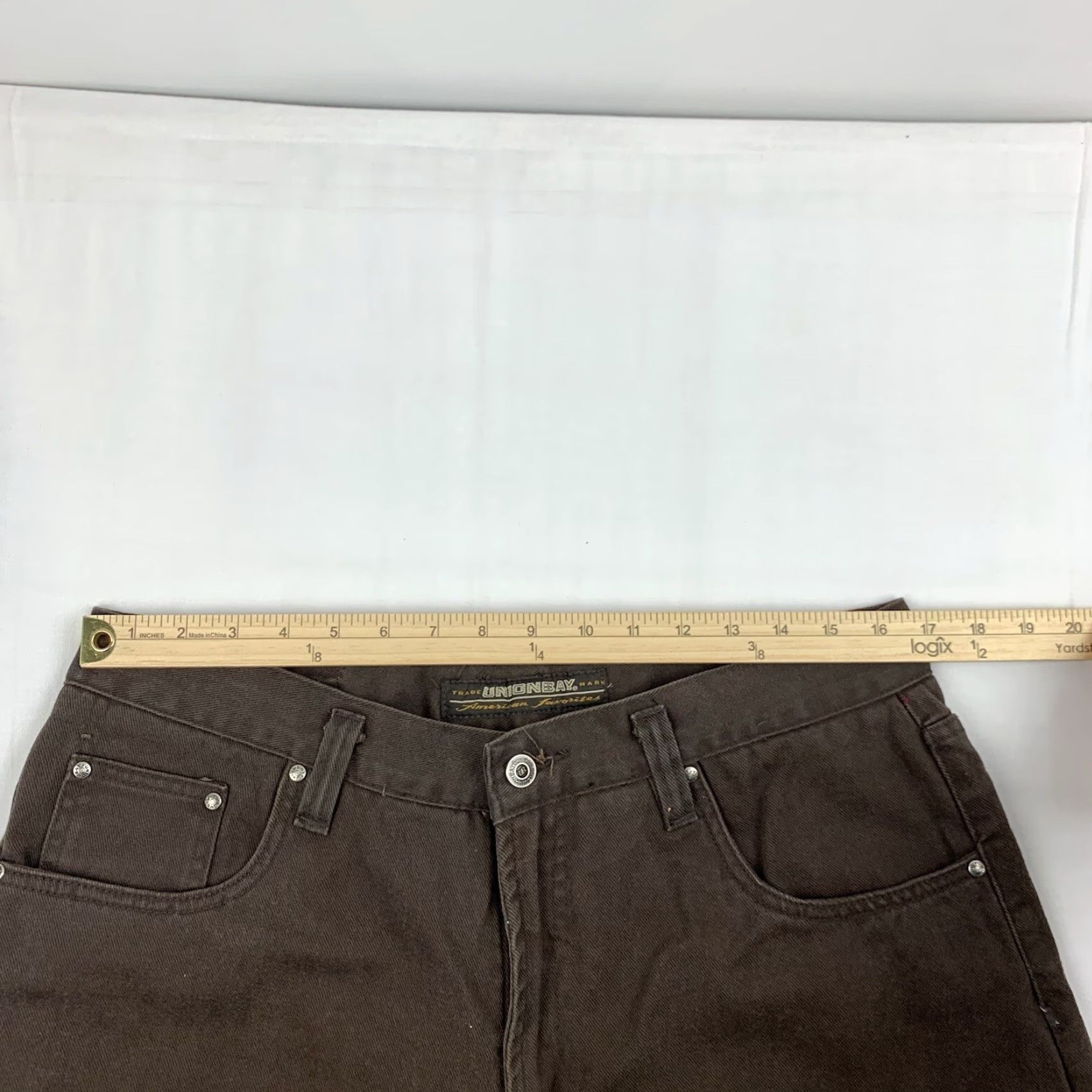 Vintage VINTAGE UNIONBAY Pants Adult 36x30 Baggy Fit Brown Grunge Y2K Men Regular 36in Inseam Size US 36 / EU 52 - 6 Thumbnail