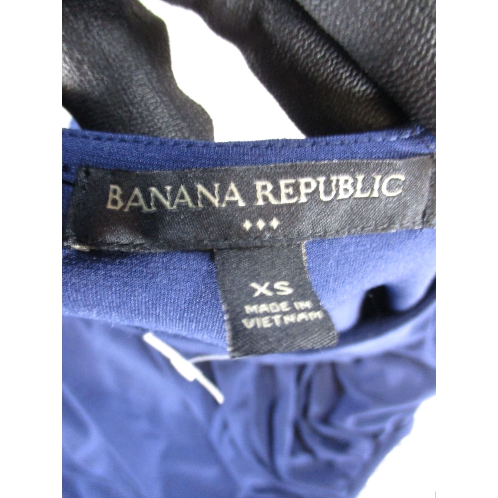 VINTAGE Banana Republic Dress Womens XS Blue New