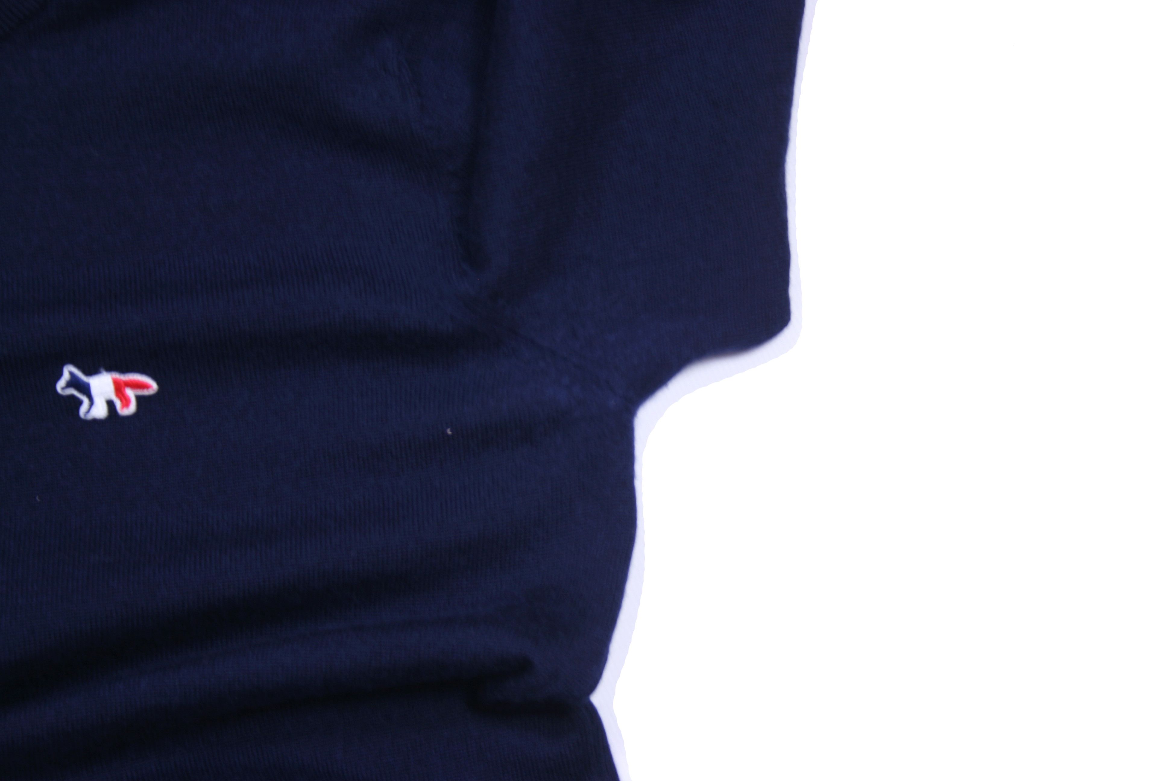 Maison Kitsune Tricolor Flag Logo Fox Wool Knit Size M / US 6-8 / IT 42-44 - 8 Thumbnail