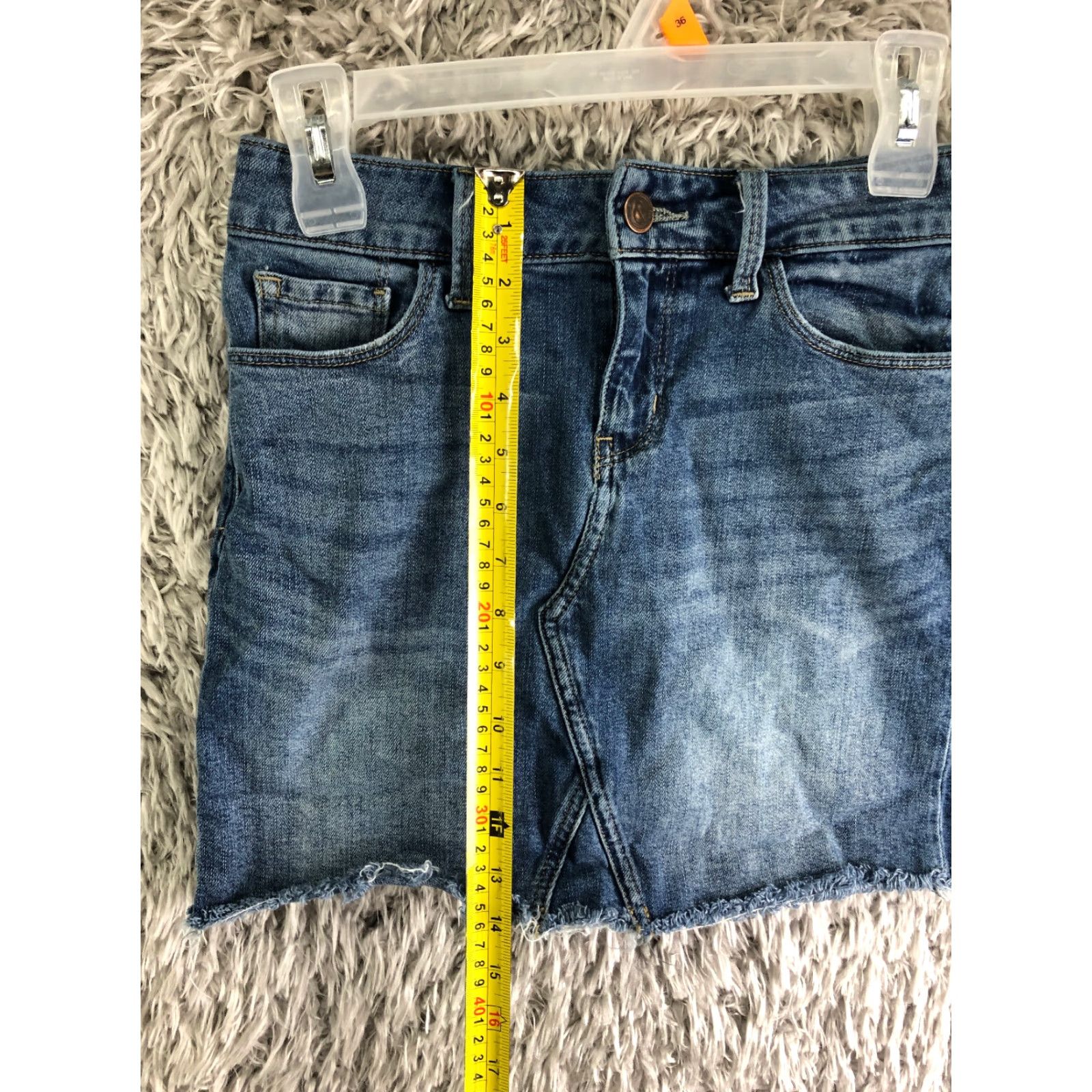 Treasure & Bond Treasure & Bond Denim Jean Skirt Midi Mini Blue 24 Womens Regular Size XS? Size 42" / US 20 - 3 Thumbnail