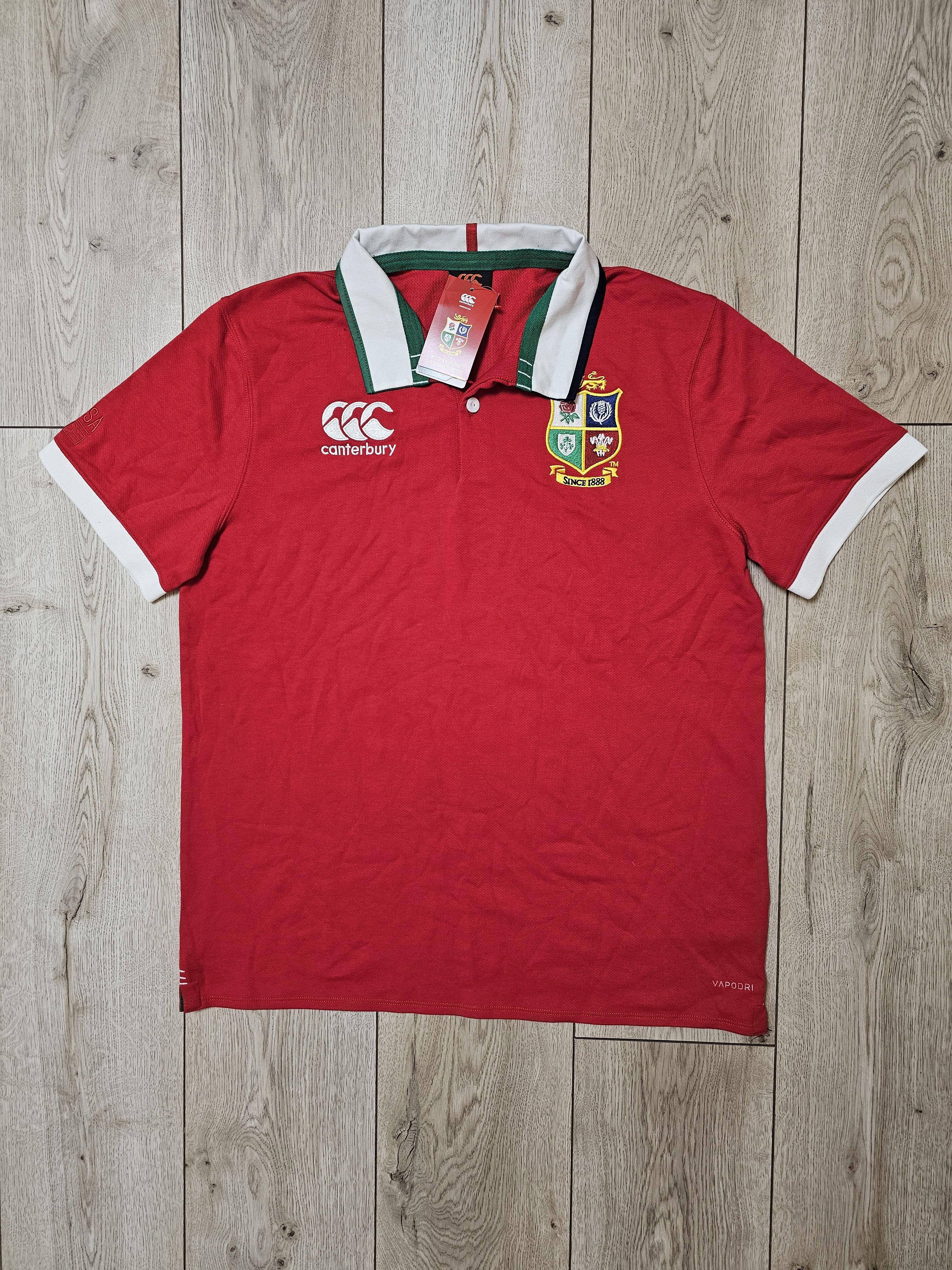 Canterbury of New Zealand BRITISH IRISH LIONS RUGBY JERSEY POLO UNION RUGBY JERSEY Size US L / EU 52-54 / 3 - 1 Thumbnail